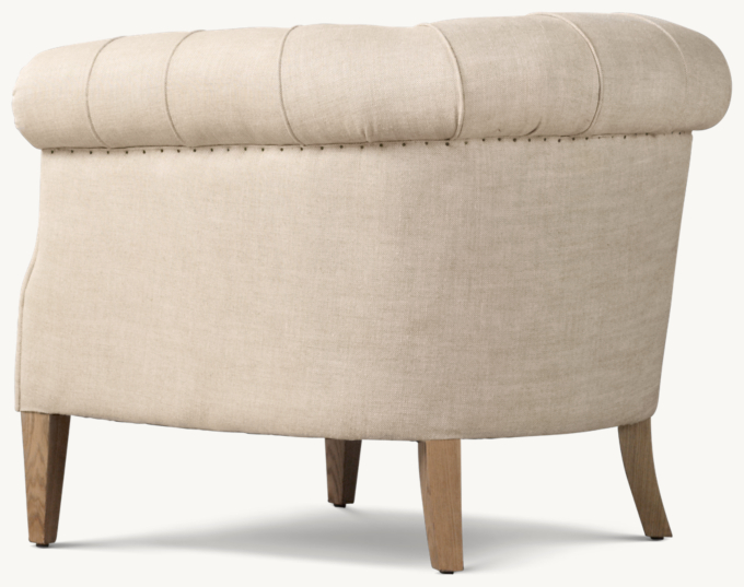 1930s English Tufted Tub Chair | RH