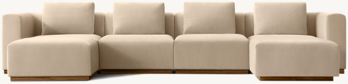 Vittorio Modular U-Chaise Sectional