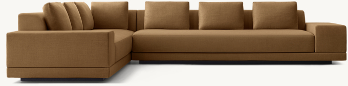 Cortona Wide-Arm Left-Arm L-Sectional