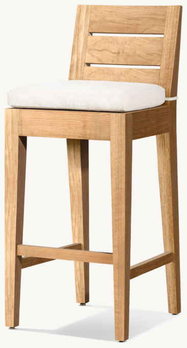 Belvedere Teak Bar & Counter Stool