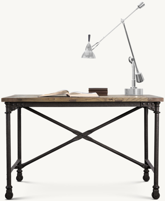 Front view of Flatiron Desk 