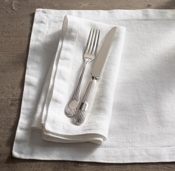 GarmentDyed Textured Linen Napkins (Set of 4)