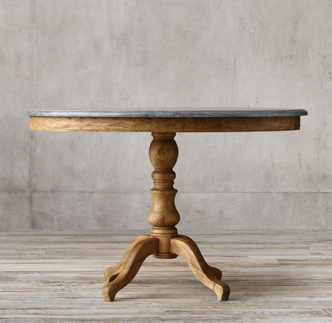 1840 Bluestone Pedestal Dining Table