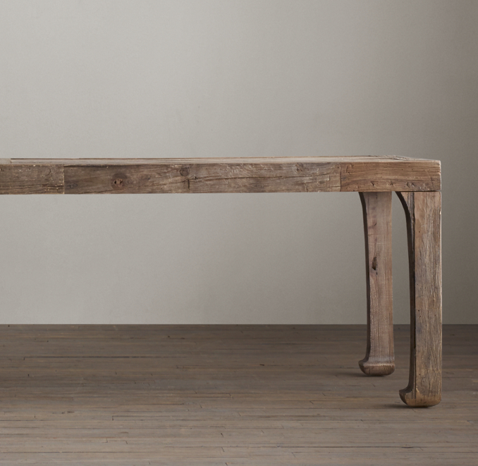 17th C. Ming Dynasty Rectangular Dining Table