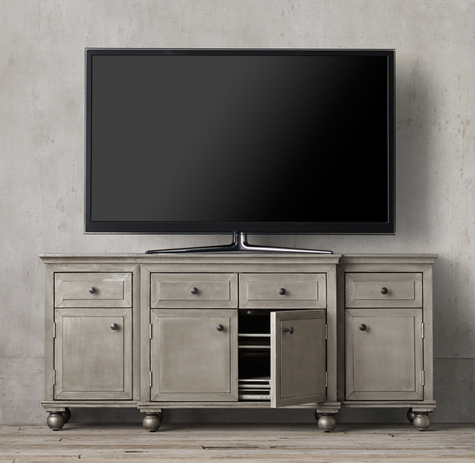 Annecy MetalWrapped Panel 68" Media Console