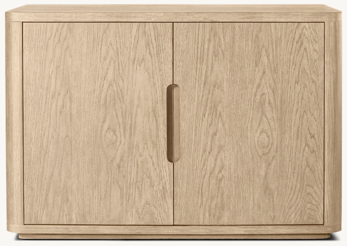Front view of Breton Double-Door Sideboard 