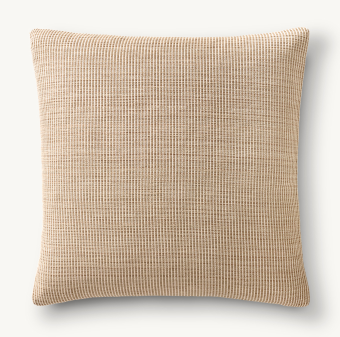 Naya Striated Outdoor Pillow Cover - Square