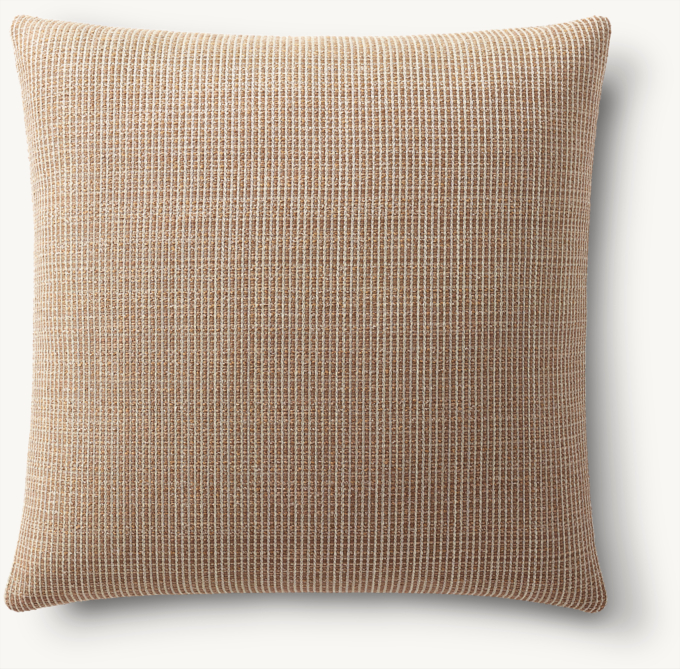 NAYA Striated OUTDOOR PILLOW COVER - SQUARE