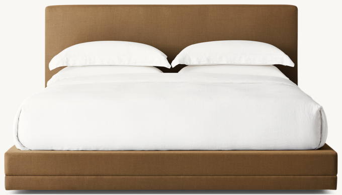 CORTONA FABRIC PANEL BED