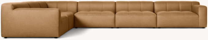 Burano Modular Left-Arm L-Sectional