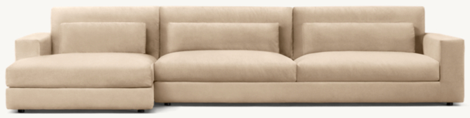 Lugano Left-Arm Sofa-Chaise Sectional