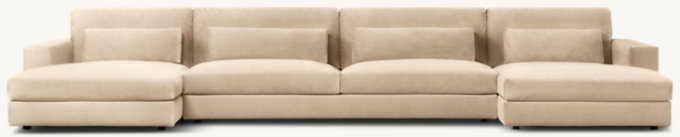 Lugano U-Chaise Sectional