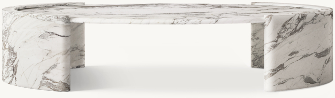 Cardin Oval Coffee Table
