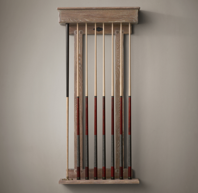 Brunswick Exclusive Tournament Billiards Table Cue Rack