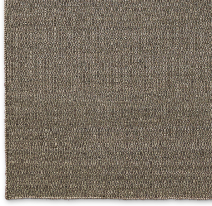 Diamond Tile Flatweave Rug Swatch - Mocha