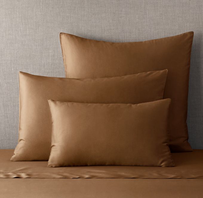 Italian Ultra-Soft 600-Thread-Count Sateen Knife-Edge Sham