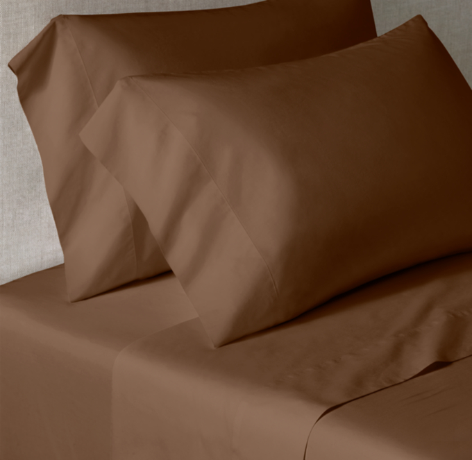 Italian Ultra-Soft 464-Thread-Count Percale Sheet Set