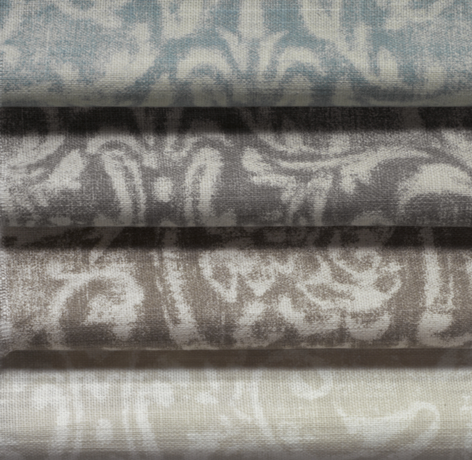 Italian Vintage Baroque Bedding Swatch RH