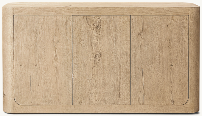 Shown in Aged Greige Oak.
