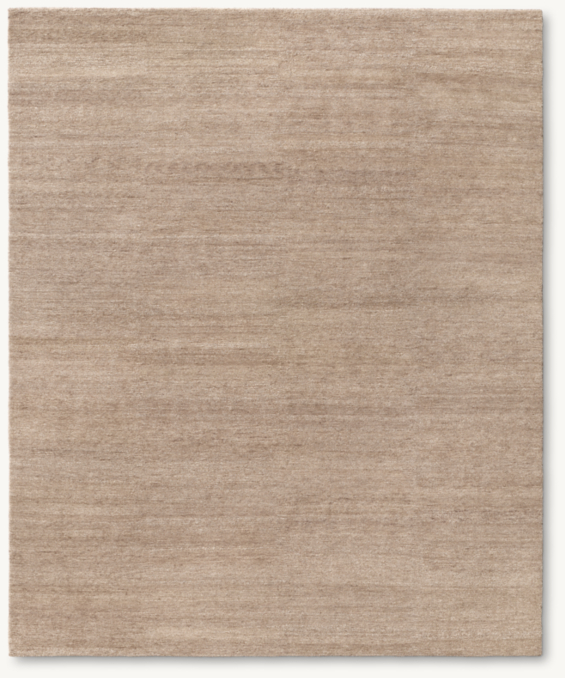 Overhead view of Kimaya Alpaca Rug - Made-To-Order - Round 
