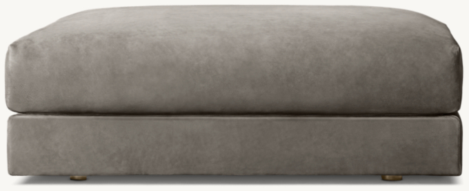 Monza Leather Ottoman