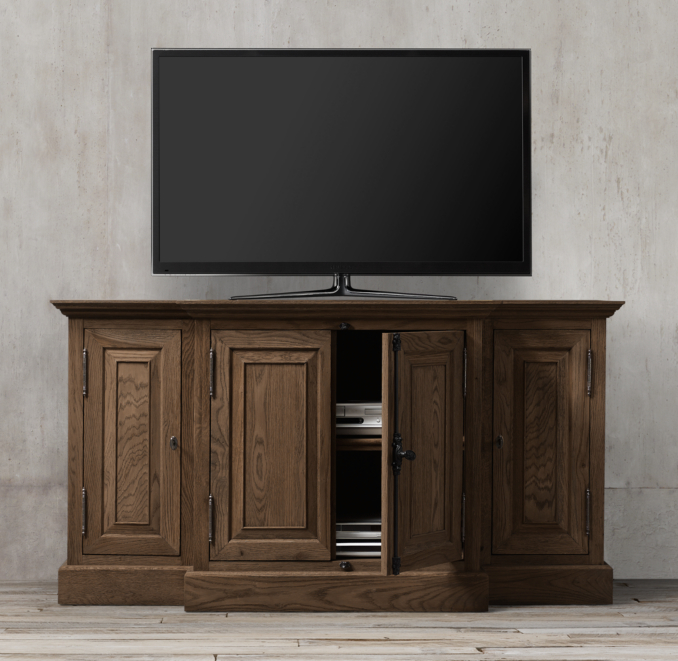 French Panel 60" Media Console
