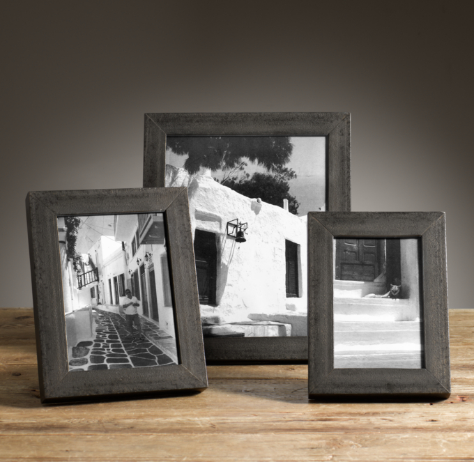 Black Metal Wide Tabletop Frames