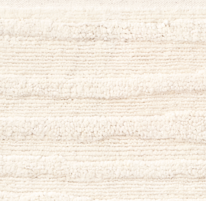 Overhead view of Nilima Wool Rug Swatch 