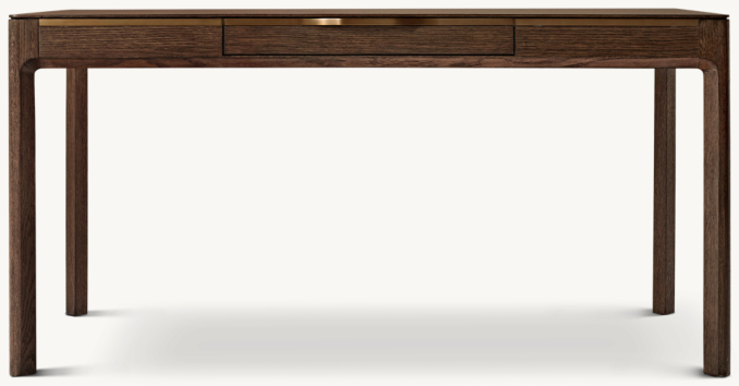Shown in Brown Oak/Brass.