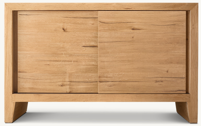 Wyeth Oak DOUBLE-DOOR SIDEBOARD