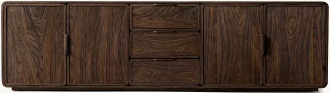 Santiago 4-Door Media Console with Drawers