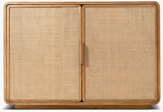 Santiago Cane DOUBLE-DOOR SIDEBOARD