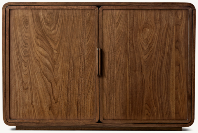 Front view of Santiago Double-Door Sideboard 