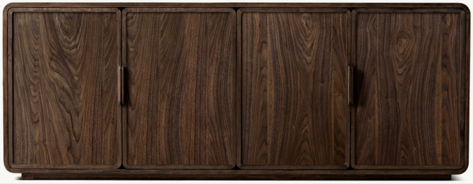 Front view of Santiago 4-Door Sideboard 
