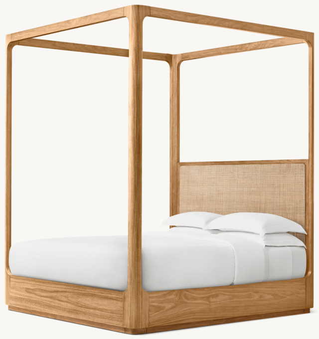 Santiago Cane Canopy Bed
