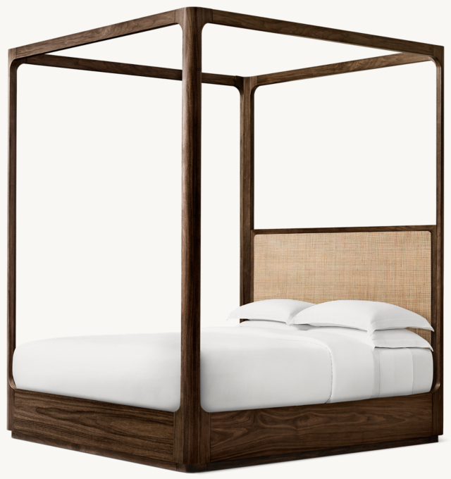 Santiago Cane Canopy Bed