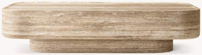 VITOLO CARVED COFFEE TABLE
