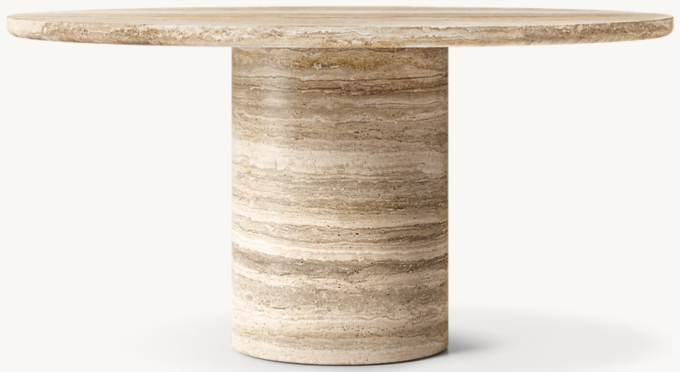 Vitolo Carved Round Dining Table