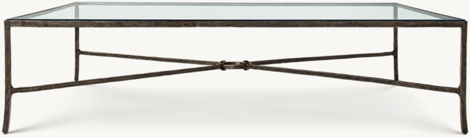 Josephine Glass Square Coffee Table