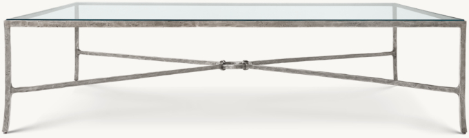Josephine Glass Square Coffee Table