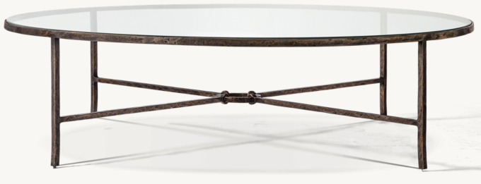 Josephine Glass Round Coffee Table