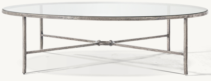 Josephine Glass Round Coffee Table