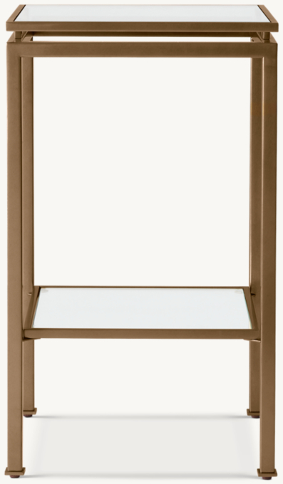 Shown in Brushed Brass