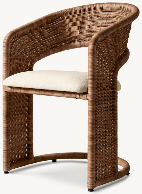 Maeve Rattan Dining Armchair 