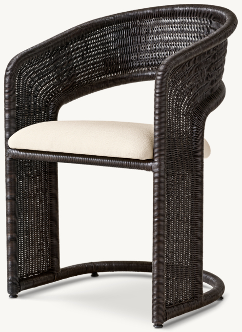 Maeve Rattan Dining Armchair 