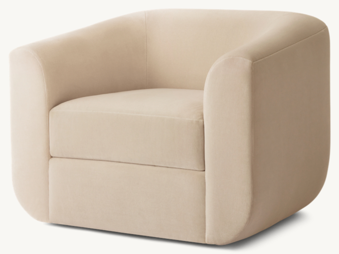 Rh dixon swivel discount chair