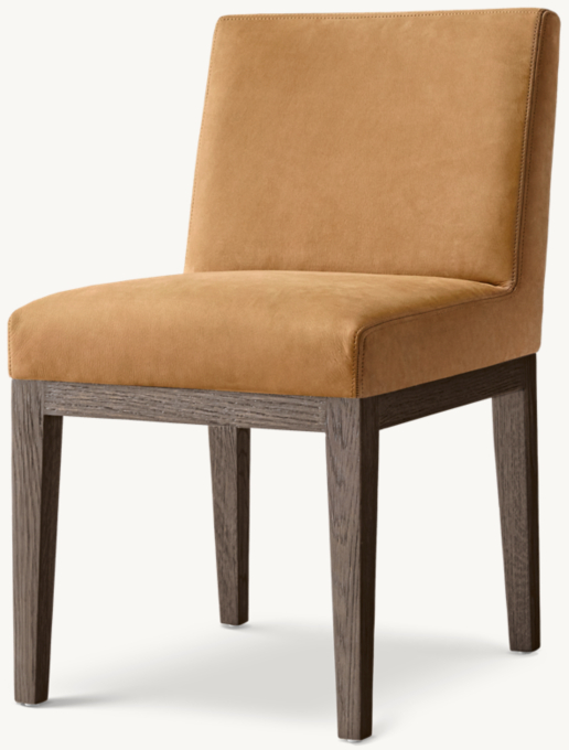 Morgan Leather Dining Side Chair