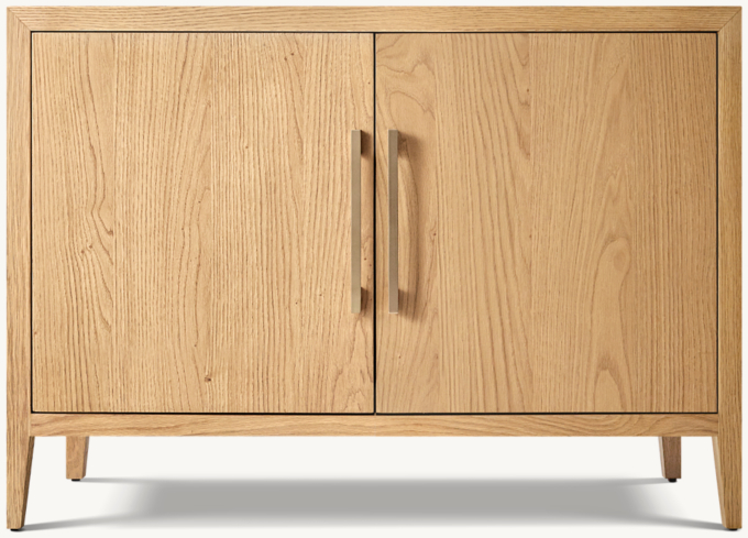 Shown in Natural Oak/Satin Light Brass.