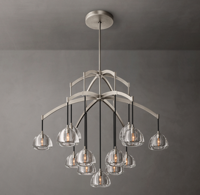 Hemisphere Round Chandelier 48\" 