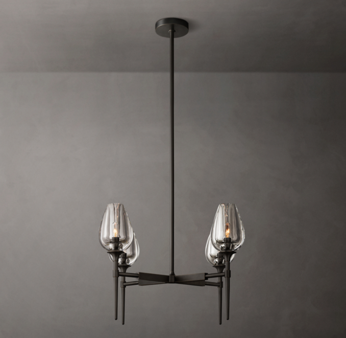 Tulip Round Chandelier
